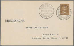 Deutsches Reich - Stempel: 1924/1944, Vielseitige Partie Von Ca. 162 Belegen Mit - Frankeermachines (EMA)