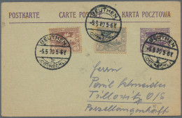 Deutsches Reich - Nebengebiete: 1915/1952, Partie Von Ca. 38 Briefen Und Karten, - Colecciones