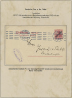 Deutsche Post In Der Türkei: 1900/1914 Ca., Reichhaltige Sammlung Der 'Germania' - Turkse Rijk (kantoren)