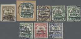 Deutsche Kolonien - Togo - Britische Besetzung: 1914 "Half Penny" Auf 3 Pf. Und - Togo