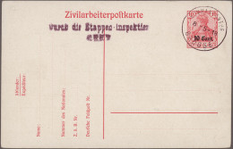 Deutsche Besetzung I. WK: 1914/1927, Besetzungen, Abstimmungsgebiete Und Danzig, - Occupation 1914-18