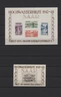 Deutsche Abstimmungsgebiete: Saargebiet: 1920/59, Dickes Lageralbum Mit Hunderte - Gebraucht