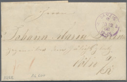 Danzig: 1728/1873, Sammlung Von 29 Briefen Ab Vorphilabrief 1728 Des Handelshaus - Sonstige & Ohne Zuordnung