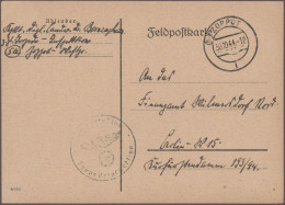 Danzig - Besonderheiten: 1840/1945, Umfangreiche Heimatsammlung Zoppot Mit 94 Be - Autres & Non Classés