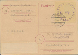 Deutschland Nach 1945: 1945/1949, NOTMASSNAHMEN, Posten Mit über 30 Belegen Mit - Sammlungen