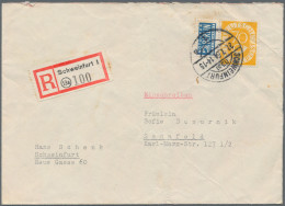Deutschland Nach 1945: 1945/1952, Vielseitige Partie Mit Rund 780 Briefen Und Be - Sammlungen