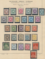 Deutschland Nach 1945: 1945-1949, Sammlung Im Vordruck-Album, Ungebraucht, Postf - Collections