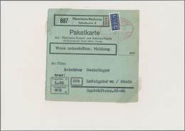 Alliierte Besetzung - Gebühr Bezahlt: 1945/1946 über 100 "Gebühr Bezahlt" Belege - Autres & Non Classés