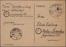 Alliierte Besetzung - Ganzsachen Behelfsausgaben: 1945/1946, Sammlung Von Ca. 17 - Andere & Zonder Classificatie