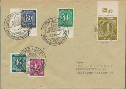 Alliierte Besetzung - Gemeinschaftsausgaben: 1946/1948, Ziffern-Serie, Saubere P - Other & Unclassified