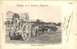 ARGENTINE -  Recuerdo De LaRepubliea Argentina - CARRETA CORRENTINA - Argentina