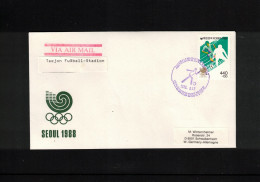 South Korea 1988 Olympic Games Seoul - Taejon Stadion - Football Interesting Cover - Sommer 1988: Seoul