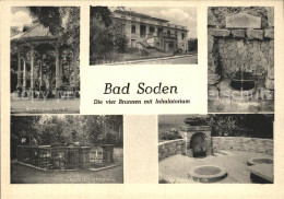 72203679 Bad Soden Taunus Vier Brunnen Mit Inhalatorium Bad Soden - Bad Soden