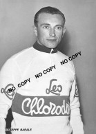 PHOTO CYCLISME REENFORCE GRAND QUALITÉ ( NO CARTE ), GIUSEPPE BARALE TEAM LEO CHLORODONT 1955 - Wielrennen