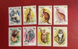 NIUE 1984 8v Neuf MNH ** Mi 575 / 582 YT 445 / 449 PA 11  Koala Wallaby Mamíferos Mammals Säugetiere Mammiferi Mammifère - Autres & Non Classés