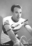 PHOTO CYCLISME REENFORCE GRAND QUALITÉ ( NO CARTE ), WALTER SERENA TEAM LEO CHLORODONT 1955 - Radsport
