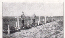 AK Englisches Massengrab Vom 26. August 1914 - Deutsche Soldaten Auf Soldatenfriedhof (69603) - Cimiteri Militari