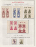 Sowjetische Zone: 1945/1946, Kleine Sammlung Von West-Sachsen, Provinz Sachsen U - Otros & Sin Clasificación