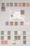 Sowjetische Zone - Provinz Sachsen: 1945/1946, Postfrische Spezial-Sammlung Von - Autres & Non Classés