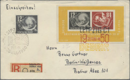 DDR: 1948/1990, Interessante Belegpartie, Ca. 200 Stück, In Schöner Mischung, Ne - Verzamelingen