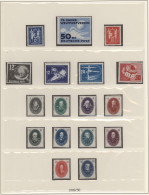DDR: 1949 - 1990, Umfangreiche Postfrische Sammlung Aus Nachlass In Lindner Falz - Verzamelingen