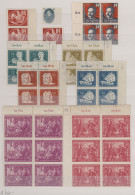 DDR: 1950/1958, Saubere Zusammenstellung Mit Postfrischen/gestempelten Marken, M - Colecciones