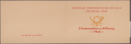 DDR - Markenheftchen: 1955/1990, Reichhaltige, Saubere Und Sehr Spezialisierte S - Libretti