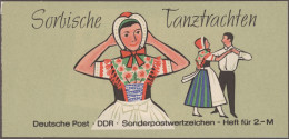 DDR - Markenheftchen: 1955/1990, Schöne Partie MH Und SMHD In Zwei Dicken Safe-O - Carnets