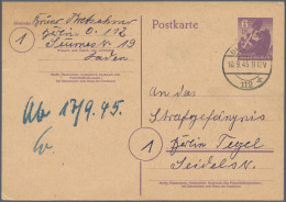 DDR - Ganzsachen: 1945/1990, Saubere Partie Von Ca. 188 Ganzsachen, Dabei Ca. 53 - Other & Unclassified