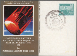 DDR - Privatganzsachen: 1975/1990, Privatganzsachenkarte 10 Pfg. Große Bauwerke - Altri & Non Classificati