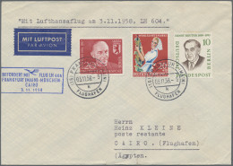 Bundesrepublik Und Berlin: 1949/1964, Vielseitige Partie Von Ca. 180 Belegen, Da - Sammlungen