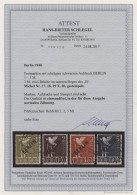 Berlin: 1948/90, Bis Auf Bl. 1 Komplette Und Saubere Sammlung In Gestempelter Er - Oblitérés