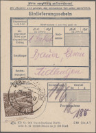 Berlin: 1949/1961, Bauten Und Stadtbilder, Partie Von Sieben Bedarfsbelegen, Dab - Briefe U. Dokumente