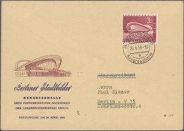 Berlin: 1950/1959, Saubere Partie Von 19 Verschiedenen FDCs, Dabei Philharmonie, - Autres & Non Classés