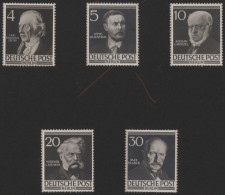 Berlin: 1952/1954, Schöne Partie Von 9 Verschiedenen ANKÜNDIGUNGSKARTONS, Dabei - Unused Stamps