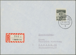 Berlin: 1962/1991, Vielseitige Partie Von Ca. 165 Briefen Und Karten, Alle Mit B - Storia Postale