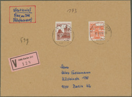 Berlin: 1962/1991, Vielseitige Partie Von Ca. 165 Briefen Und Karten, Alle Mit B - Cartas & Documentos