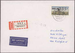 Berlin: 1987, ATM "Schloß Charlottenburg", Umfassende Sammlung Von Ca. 220 Beleg - Otros & Sin Clasificación