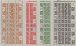 Berlin - Markenheftchenbogen: 1949-1972 Komplette Sammlung Der Ersten Acht Marke - Postzegelboekjes