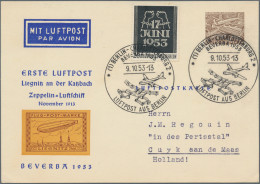 Berlin - Ganzsachen: 1953/1976, Saubere Sammlung Von 112 Ungebrauchten Und Gebra - Other & Unclassified