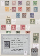 Bizone: 1945/1946, AM-Post Deutscher Druck, Fast Nur Postfrische Spezialisierte - Autres & Non Classés
