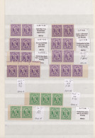 Bizone: 1945/1946, AM-Post, Umfangreicher Postfrischer Und Gestempelter Bestand - Otros & Sin Clasificación