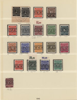 Bizone: 1945-49 Ca.: Spezialisierte Und Umfangreiche Sammlung Der Verschiedenen - Sonstige & Ohne Zuordnung