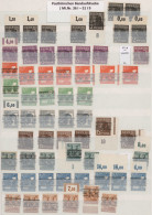 Bizone: 1948, Band/Netz Auf Arbeiter, Postfrische Partie Von 360 Marken Incl. Ei - Andere & Zonder Classificatie