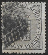 ESPAÑA 1874 - Escudo De España Sello  5 C. Edifil  141 - Usati
