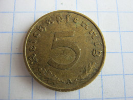 Germany 5 Reichspfennig 1939 A - 5 Reichspfennig
