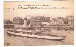 FR-5192  LE HAVRE : Le Paquebot Felix Faure - Service Du Havre A Rouen - Portuario
