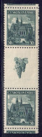 CSSR 1938 - Briefmarkenausstellung, Nr. 401 ZW, Postfrisch ** / MNH - Ungebraucht