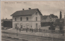 DELME LA GARE 1909 - Andere & Zonder Classificatie