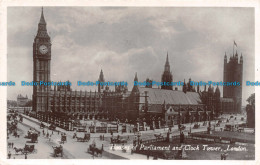 R109345 Houses Of Parliament And Clock Tower. London. Selfridge. 1925 - Autres & Non Classés